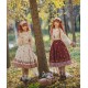 Miss Point Apple Garden Long Skirt(Reservation/Full Payment Without Shipping)